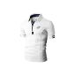 Mens Casual Polo Short Sleeve T-shirt (089D) (Textiles)
