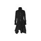Vitageclothing - Jacket - - Trench - Long sleeves Black Woman Black (Clothing)