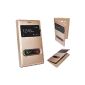 Flip Cover Case Shell Cover View Battery Cover for Samsung GALAXY Gold GOLD GRAND PRIME G530 (Electronics)