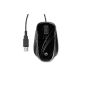 HP Optical Comfort Mouse Wired (USB, 5 buttons, 1200dpi) BR376AA black (Accessories)