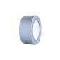 Professional cloth tape 50 mx 48 mm 'Ultra Strong' silver 4 wheels