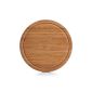 Zeller wood cutting board round