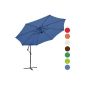 Offset umbrella Ø 350cm sunshade umbrella incl. Stand (choice of colors) (garden products)