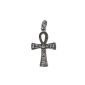 St. Christopher - Cross Egyptian silver 925 / 3x2cm (Jewelry)
