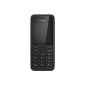 Nokia 130 Dual SIM Phone, MicroSD, 26 days in standby mode, Black (Electronics)