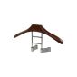 AutoStyle HBA 67W wooden hanger, 45 cm, including 4 adapters 8/10/12 mm (Automotive)