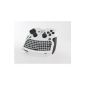 Cideko AK08 Mini keyboard + mouse Gyro Wireless Controller for PC / PS3 White (Personal Computers)
