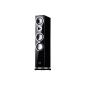 Canton Chrono SL 590 DC tower speaker (160/320 watt) black high gloss (piece) (Electronics)