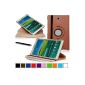 Cool Gadget Tablet pocket - for Samsung Galaxy Tab 10.5 S T800 in Brown + 1x Protector + 1x touch pen (electronic)