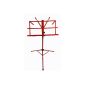 stable red music stand / folding