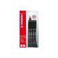 STABILO Ohpen / B-14918-10 Felt Pen for transparent Permanent Black 4 rooms (Import Germany) (Office Supplies)