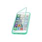 JAMMYLIZARD | Soft Silicone Case with flap for iPhone 6, 4.7-inch screen, Green (Accessory)