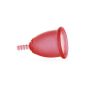 Fleurcup menstrual cup size large red (Health and Beauty)