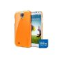Spigen Ultra Thin Air Case for Samsung Galaxy S4 Orange (Wireless Phone Accessory)