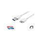 Micro USB 3.0 Cable for Samsung Galaxy S5 / Samsung Galaxy Note 3 (Electronics)