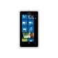 Nokia Lumia 800 Smartphone (9.4 cm (3.7-inch) AMOLED touchscreen, 8 megapixel camera, Micro-SIM, Windows Phone Mango OS) White (Electronics)
