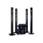 LG BH7530TWB 3D Blu-ray 5.1 home theater system with wireless speakers (1200 watts, HDMI) black (Electronics)