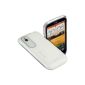 yayago Silicone Case Cover Cases Foggy Clear Case for HTC Desire X / Desire V (Electronics)