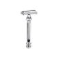 Parker 99R Super Heavyweight Long Handle Double Edge Safety Razor Butterfly Open and Shark Super Chrome Blades (Personal Care)