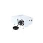 Anself HDMI Multimedia LED projector home theater AV USB SD VGA (White)