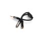 Cable Direct Pro Series Y adapter 1x 3.5mm male to 3.5mm jack 2x (Electronics)