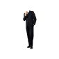 MUGA Men's suit + vest, black, available sizes 23-37, 44-72 and 90-122 (Textiles)