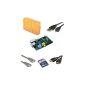 Raspberry Pi Model B XBMC Media Center Kit (orange)