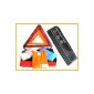First aid kit First aid kit Safety vest Warning triangle Emergency Accident First Aid