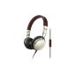 Philips SHL5505YB / 00 CitiScape Foldie On-Ear Headphones (with bracket, 40 mm premium neodymium speakers, 1.2m cable, incl. Universal handsfree and folding function) beige / brown (Electronics)