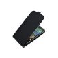HTC One Mini 2 / Premium Flip Style Case Cell Phone Shell Cover Cases (Special fabrication) in black (Electronics)