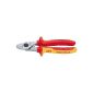 Knipex 95 16 165 VDE cable cutter 165mm max.28mm² (tool)