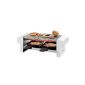 Raclette set for 2 with stone grill.  DOM180.  DOMOCLIP (Kitchen)