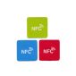 3 On Metal colorful NFC Tags NTAG203 168byte for metallic substrates (electronic)