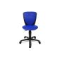 TOPSTAR 70570BB60 children swivel chair High S'cool upholstery fabric blue (household goods)