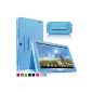 Infiland Acer Iconia Tab 10 A3-A20 25,65 cm (10.1 inch FHD) (A3-A20HD) tablet folio PU Leather Stand Case - fits only Acer Iconia Tab 10 A3-A20 tablet (light blue) (Electronics)