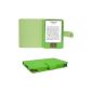 kwmobile® Noble Book Style Faux Leather Case for Tolino Shine in Green (Electronics)