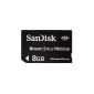 SanDisk SDMSPD-008G-B35 PRO Duo Memory Card 8GB Memory Stick (Accessory)