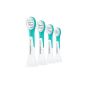 Philips Sonicare HX6034 / 33 Compact brush head for kids, 4 pieces, turquoise (Personal Care)