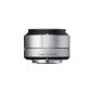 Sigma 30mm f2.8 lens DN (46mm filter thread) for Sony E-Mount lens mount silver (Camera)