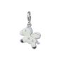 Silver Dream Charm Flying Pony white 925 sterling silver charms pendants for bracelet chain earring FC869W (jewelry)