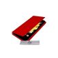 Case Cover Red ExtraSlim Wiko Birdy 4G + PEN and 3 FILMS AVAILABLE!  (Electronic appliances)