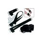 Bondage, bondage, Strawberry Company EXTREME soft hand and foot chain starter set black 18teilig, extra softly padded restraints, manufactured in Germany (Health and Beauty)