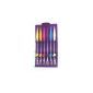 Mastrad F67040 Set of 6 Fondue Forks- assorted colors, silicone and stainless st (household goods)