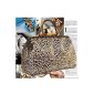 Huayang Retro handbag briefcase chic dacron (leopard) (Others)