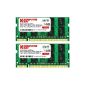 Komputerbay 8GB (2x 4GB) PC2-6400 DDR2 800MHz SODIMM Laptop Memory Dual Channel kit (accessory)