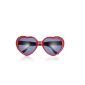 New Lolita fashion sunglasses heart shaped red glasses ---