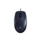 Logitech Mouse M90 ​​Wired Mouse Optical Monitoring High Definition USB Black (Accessory)
