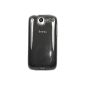 mumbi Silicon Case HTC Desire Case Cover - Black (Wireless Phone Accessory)