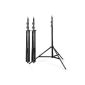Walimex WT-806 Lamp Stand (256cm, incl. Transport bag) Set of 3 (Accessories)