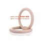 Excelvan Rings Gymnastics Exercise Fitness Gym Max 300KG (in Good finish Wood) according to weight Excercising, Suspension Training
